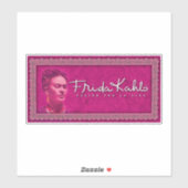 Frida Kahlo Pasion Por La Vida Sticker (Vel)