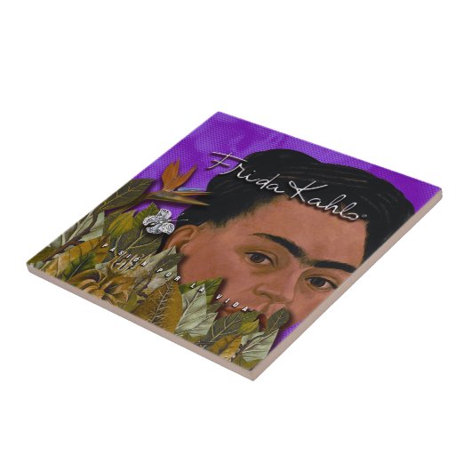 Frida Kahlo Pasion Por La Vida Tegeltje (Zijkant)
