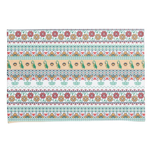 Frida Kahlo | Patrón de Colores Kussensloop (Voorkant-Rechts)