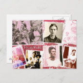 Frida Kahlo Photo Montage Briefkaart (Voorkant / Achterkant)