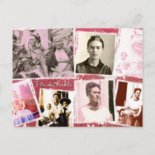 Frida Kahlo Photo Montage Briefkaart