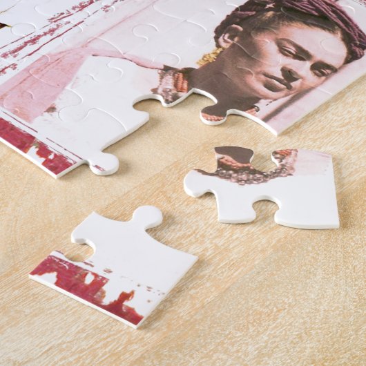 Frida Kahlo Photo Montage Legpuzzel (Zijkant)