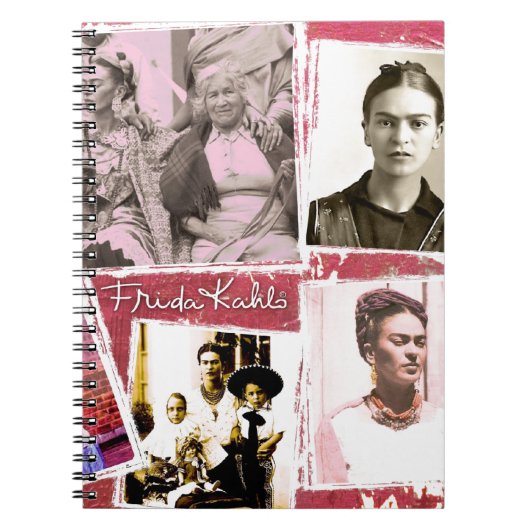 Frida Kahlo Photo Montage Notitieboek (Voorkant)