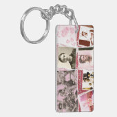 Frida Kahlo Photo Montage Sleutelhanger (Voorkant Links)