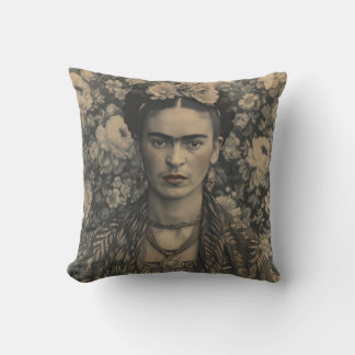 Frida Kahlo Pillow, Cushion, Frida Decor Kussen