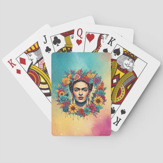 Frida Kahlo Pokerkaarten (Achterkant)