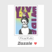 Frida Kahlo Pop Art Portret Sticker (Vel)