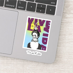 Frida Kahlo Pop Art Portret Sticker