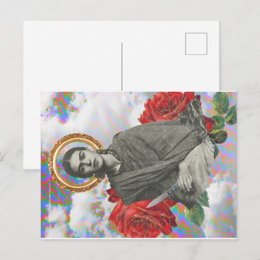 Frida Kahlo POP Briefkaart (Voorkant / Achterkant)