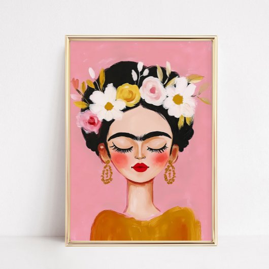 Frida Kahlo portret Perfect Poster