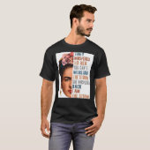 Frida Kahlo Postcard T-shirt (Voorkant volledig)
