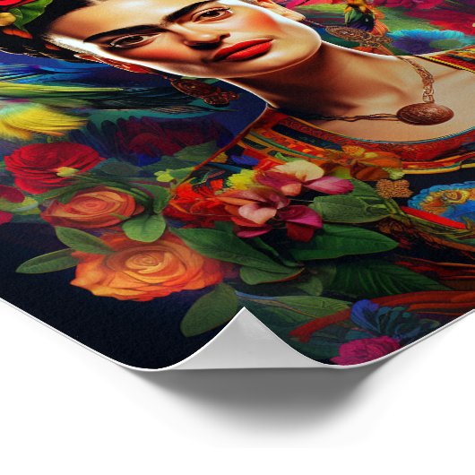 Frida Kahlo Poster (Hoek)