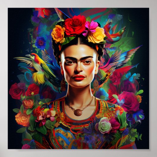 Frida Kahlo Poster (Voorkant)