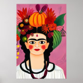 Frida Kahlo poster (Voorkant)