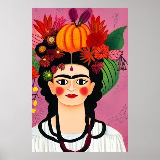 Frida Kahlo poster (Voorkant)