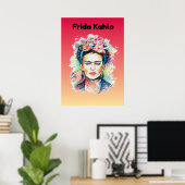 Frida Kahlo Poster papier (mat) (Thuiskantoor)
