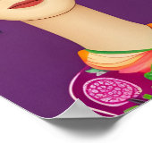 Frida Kahlo poster, wandkunst Poster (Hoek)