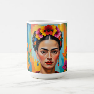 Frida Kahlo Print Koffiemok