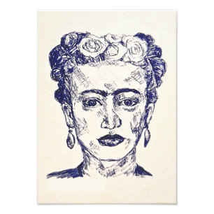 Frida Kahlo Printable Art Foto Afdruk