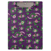 Frida Kahlo | Purlpe Floral Bouquet Pattern Klembord (Voorkant)