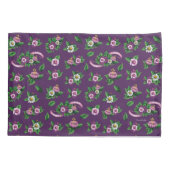 Frida Kahlo | Purlpe Floral Bouquet Pattern Kussensloop (Achterkant-Links)