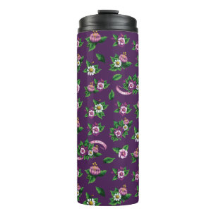Frida Kahlo   Purlpe Floral Bouquet Pattern Thermosbeker