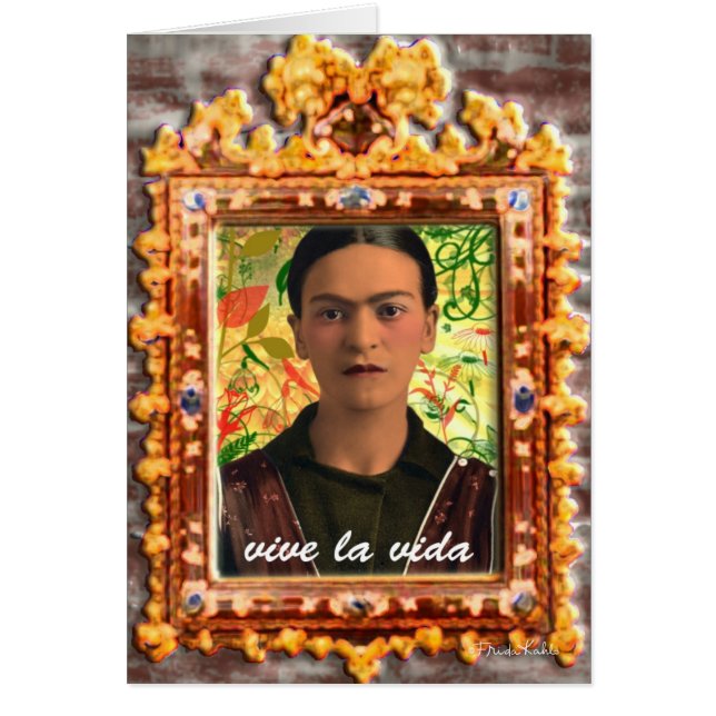 Frida Kahlo Reflejando (Voorkant)