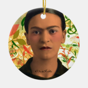 Frida Kahlo Reflejando Keramisch Ornament