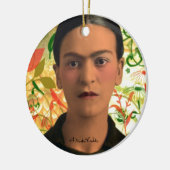 Frida Kahlo Reflejando Keramisch Ornament (Links)