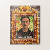 Frida Kahlo Reflejando Legpuzzel (Verticaal)