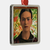 Frida Kahlo Reflejando Metalen Ornament (Rechts)