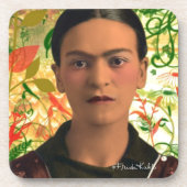 Frida Kahlo Reflejando Onderzetter (Voorkant)