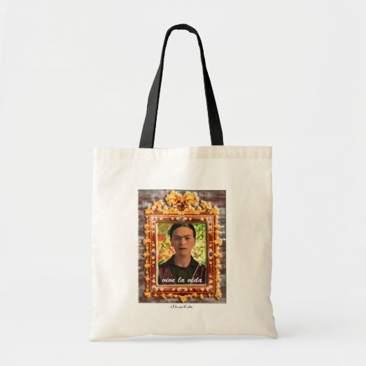 Frida Kahlo Reflejando Tote Bag (Voorkant)
