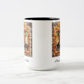 Frida Kahlo Reflejando Tweekleurige Koffiemok (Center)