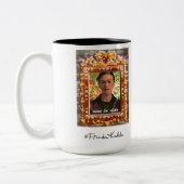 Frida Kahlo Reflejando Tweekleurige Koffiemok (Links)