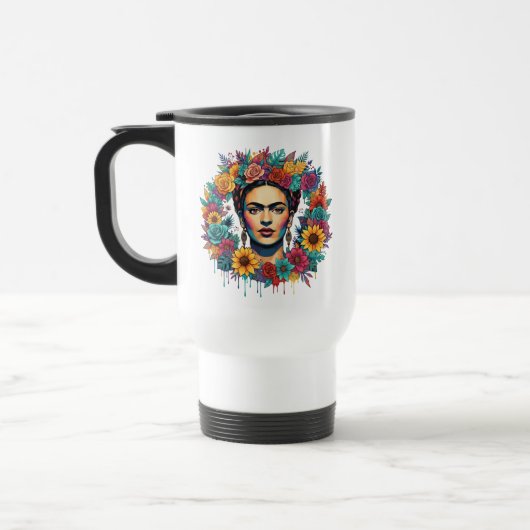 Frida Kahlo Reisbeker (Links)