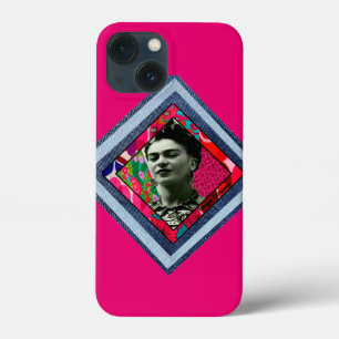 Frida Kahlo Retro Denim Diamond Case-Mate iPhone Case