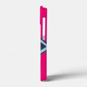 Frida Kahlo Retro Denim Diamond Case-Mate iPhone Case (Achterkant / Links)