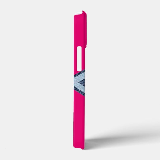 Frida Kahlo Retro Denim Diamond Case-Mate iPhone Case (Achterkant / Rechts)