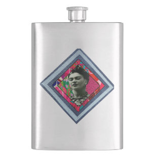 Frida Kahlo Retro Denim Diamond Flacon