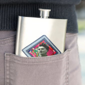 Frida Kahlo Retro Denim Diamond Flacon (Voorbeeld)