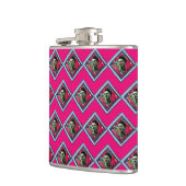 Frida Kahlo Retro Denim Diamond Heupfles (Links)