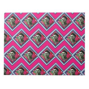 Frida Kahlo Retro Denim Diamond Notitieblok