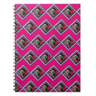 Frida Kahlo Retro Denim Diamond Notitieboek