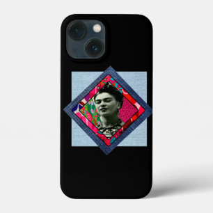 Frida Kahlo Retro Pink Denim Case-Mate iPhone Case