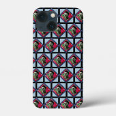 Frida Kahlo Retro Pink Denim Case-Mate iPhone Case (Achterkant)