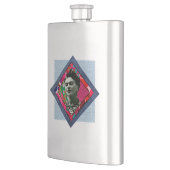 Frida Kahlo Retro Pink Denim Flacon (Links)