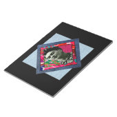 Frida Kahlo Retro Pink Denim Notitieblok (Schuin)