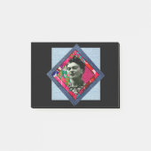 Frida Kahlo Retro Pink Denim Post-it® Notes (Voorkant)