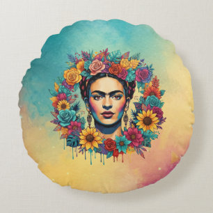 Frida Kahlo Rond Kussen